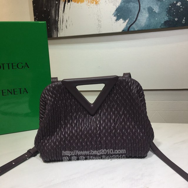 Bottega veneta高端女包 8546B BV寶緹嘉2021包包最新triangle倒三角手提單肩斜挎包三角包  gxz1260